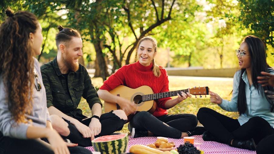 Lachen und Freundschaft